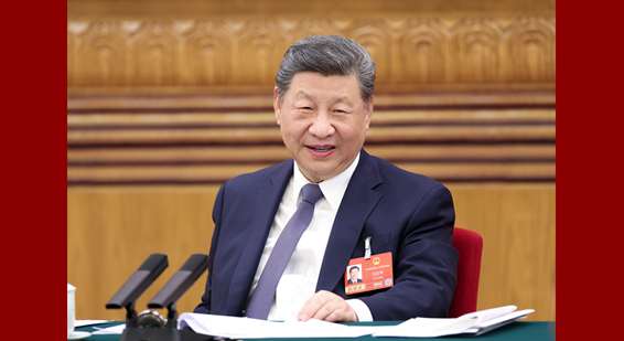 習近平參加江蘇代表團審議