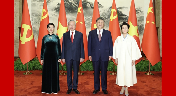 習近平同越共中央總書記、國家主席蘇林舉行會談