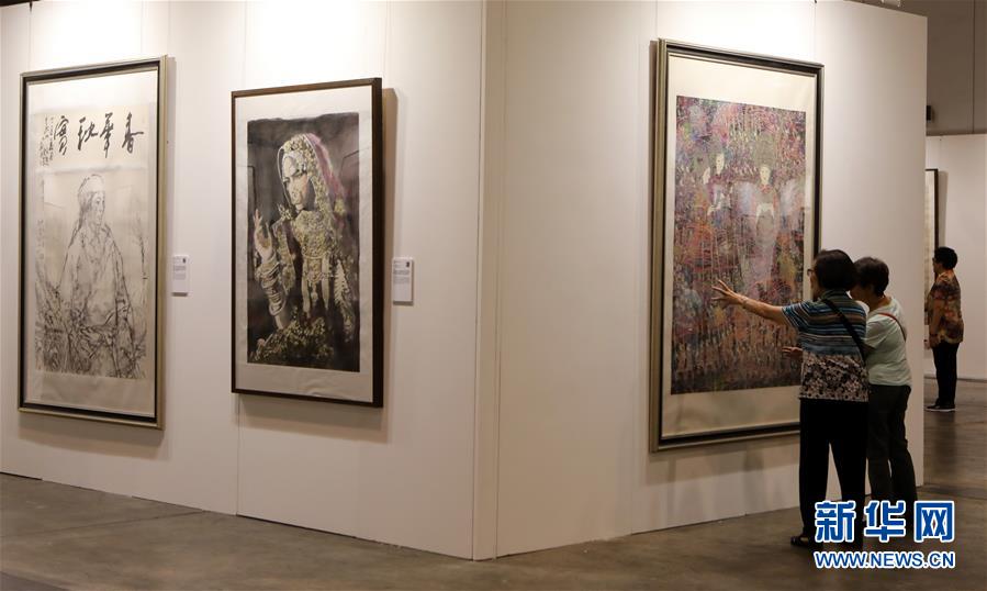 （文化）（4）&ldquo;全球水墨畫大展&rdquo;在香港舉行