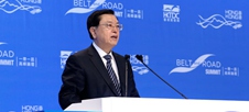 張德江出席"一帶一路"高峰論壇並演講