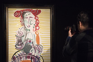 逾40幅畢加索與康多肖像畫作品亮相香港
