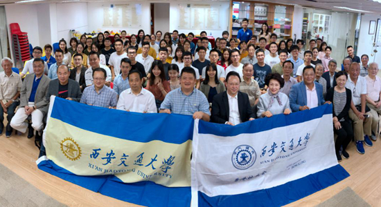 譚鐵牛出席西安交大香港校友會2019年迎新活動