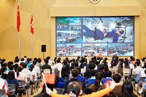 “天宮課堂”激發香港學生追尋航天夢