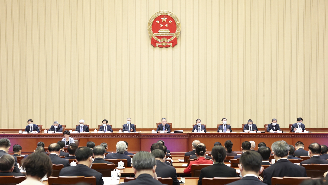 十四屆全國人大一次會議主席團舉行第二次會議