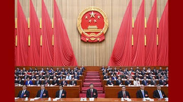 十四屆全國人大二次會議在京開幕 習近平王滬寧蔡奇丁薛祥李希韓正等在主席台就座 李強作政府工作報告 趙樂際主持大會 聽取關於國務院組織法修訂草案的説明等